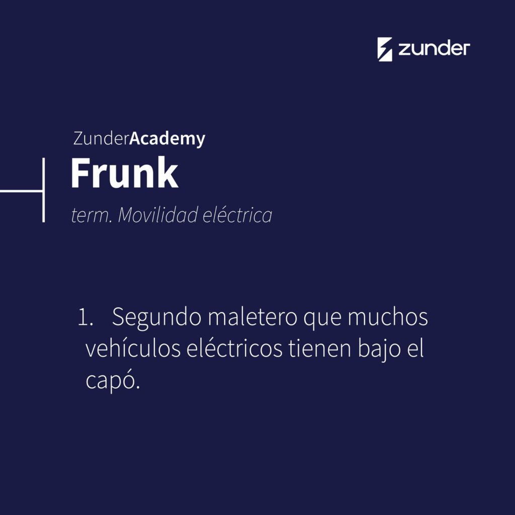 Frunk, también conocido como “fraletero”