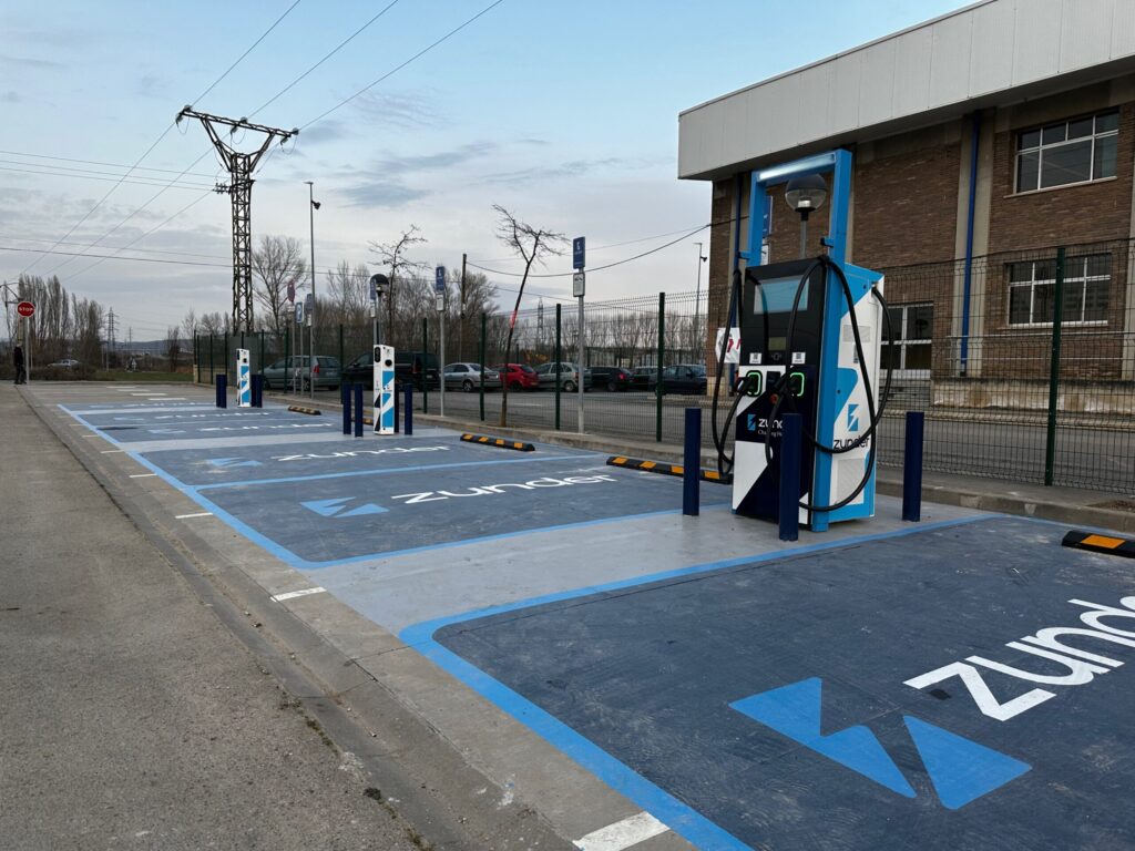 Estaciones de Carga Ultra-rápida de Zunder en Miranda de Ebro