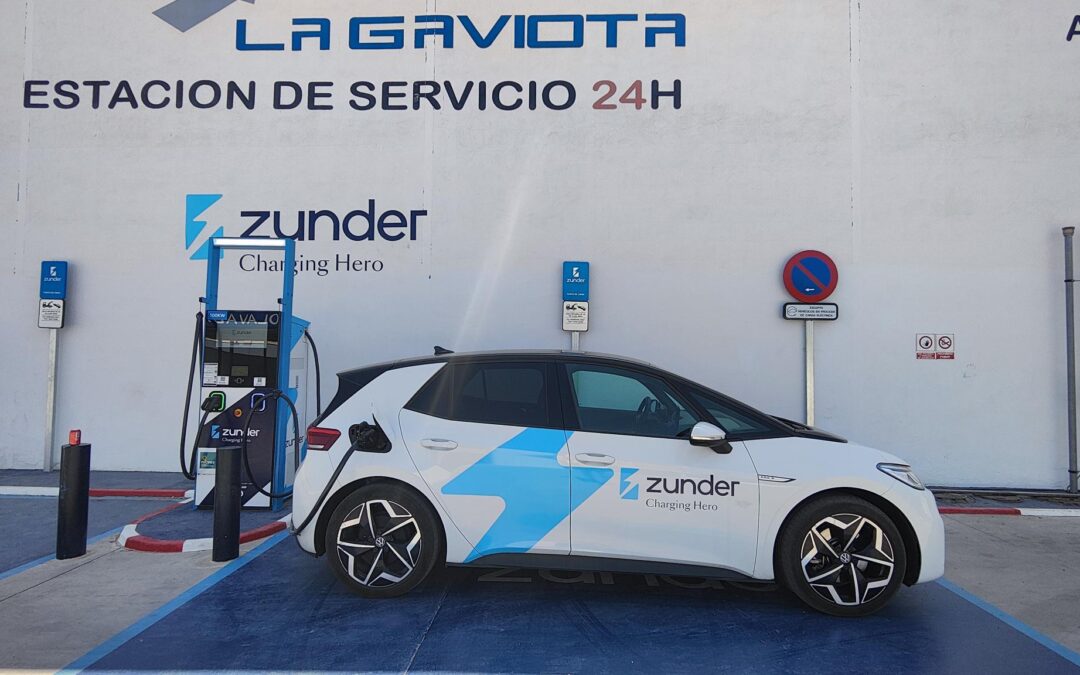 Zunder Charging Station in Tarazona de la Mancha