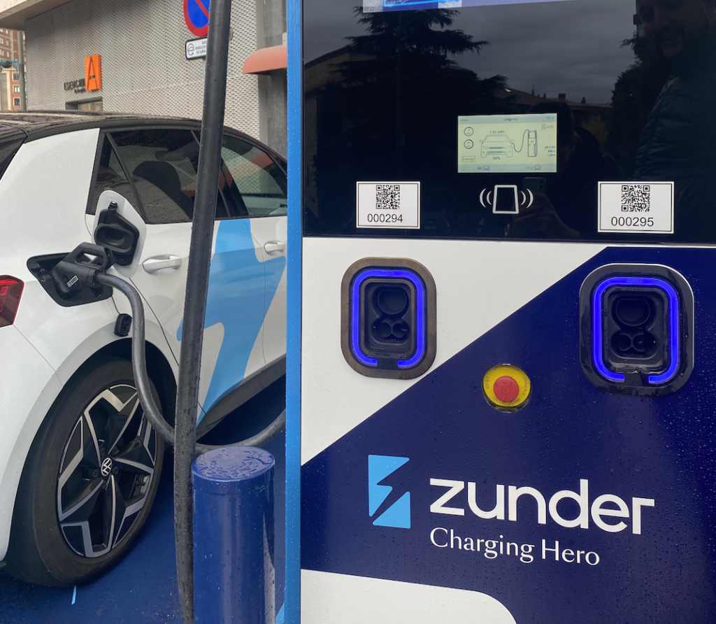 Zunder convierte a Burgos en la ciudad española con mayor número de puntos de carga ultra-rápida en zona urbana