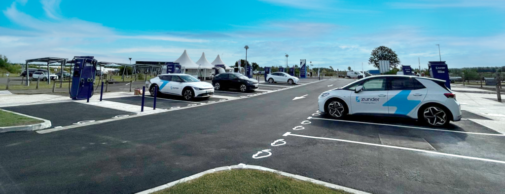 Estación de Carga Ultra-rápida de Zunder en Portes des Landes