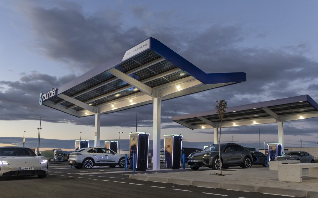 Zunder Ultra-Fast Charging Station in Daimiel