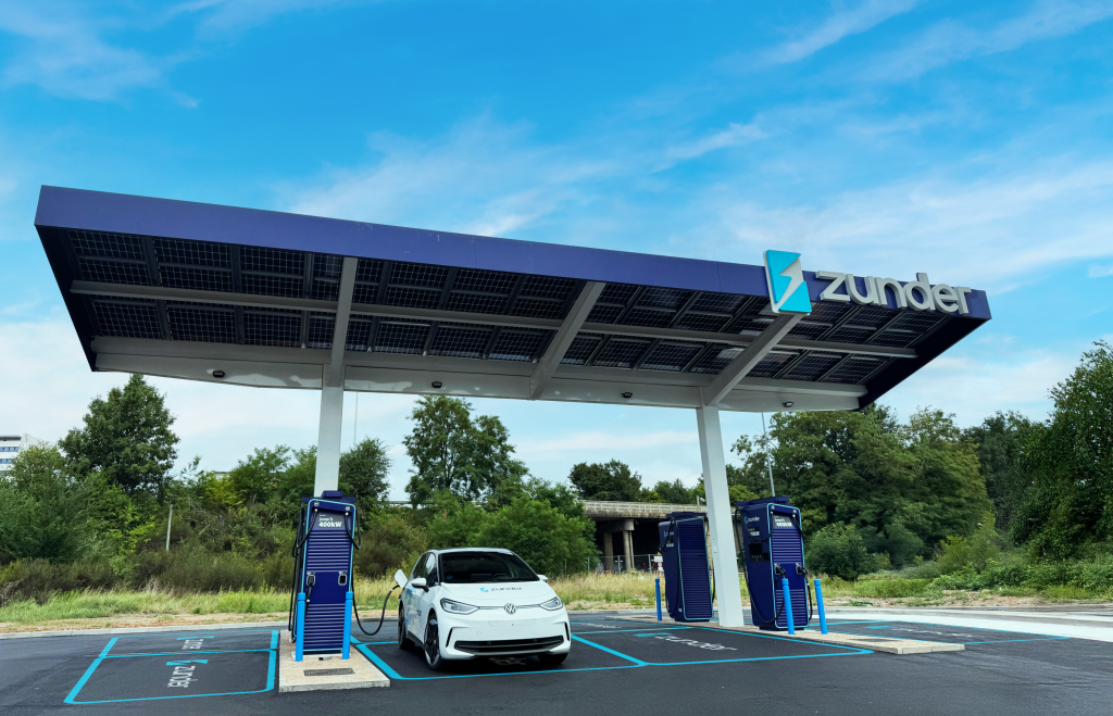 Zunder charging station Freyming
