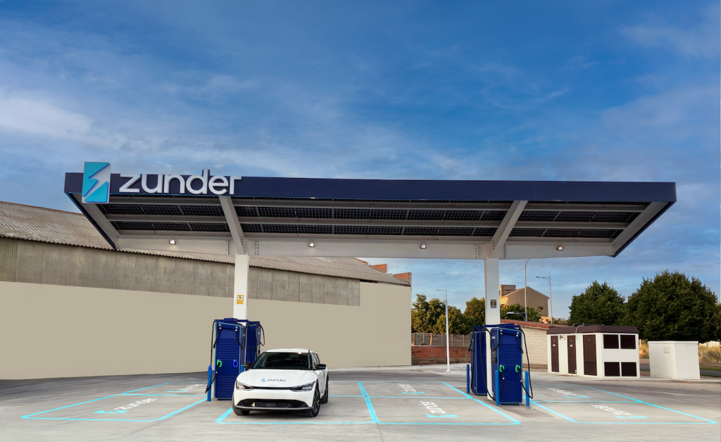 Estación de Carga Ultrarrápida de Zunder en La Bañeza