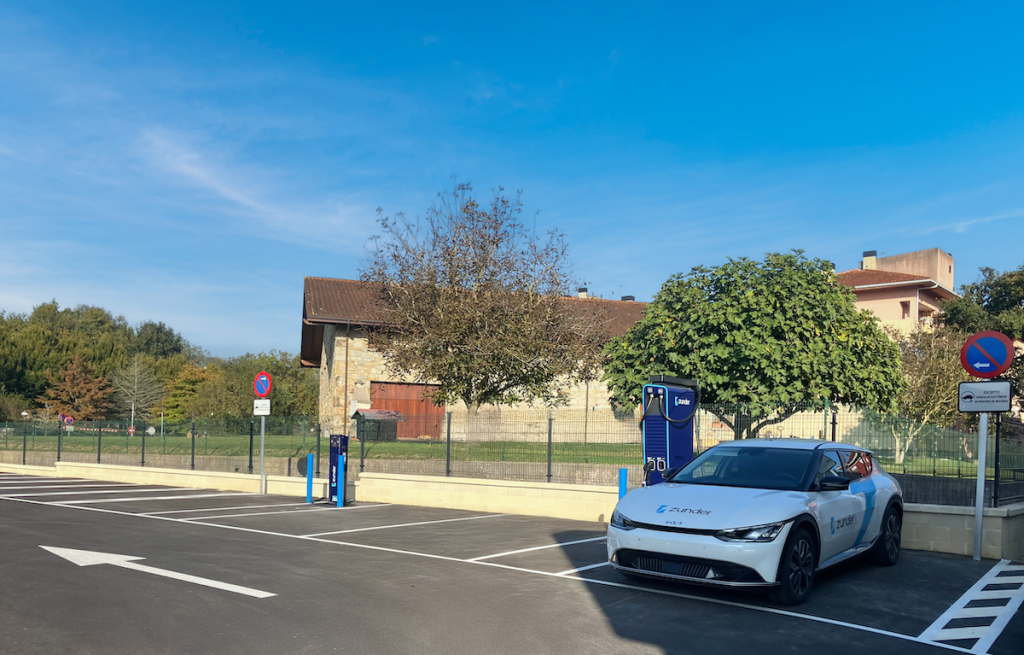 Estación de Carga Ultrarrápida de Zunder en BM Mungia
