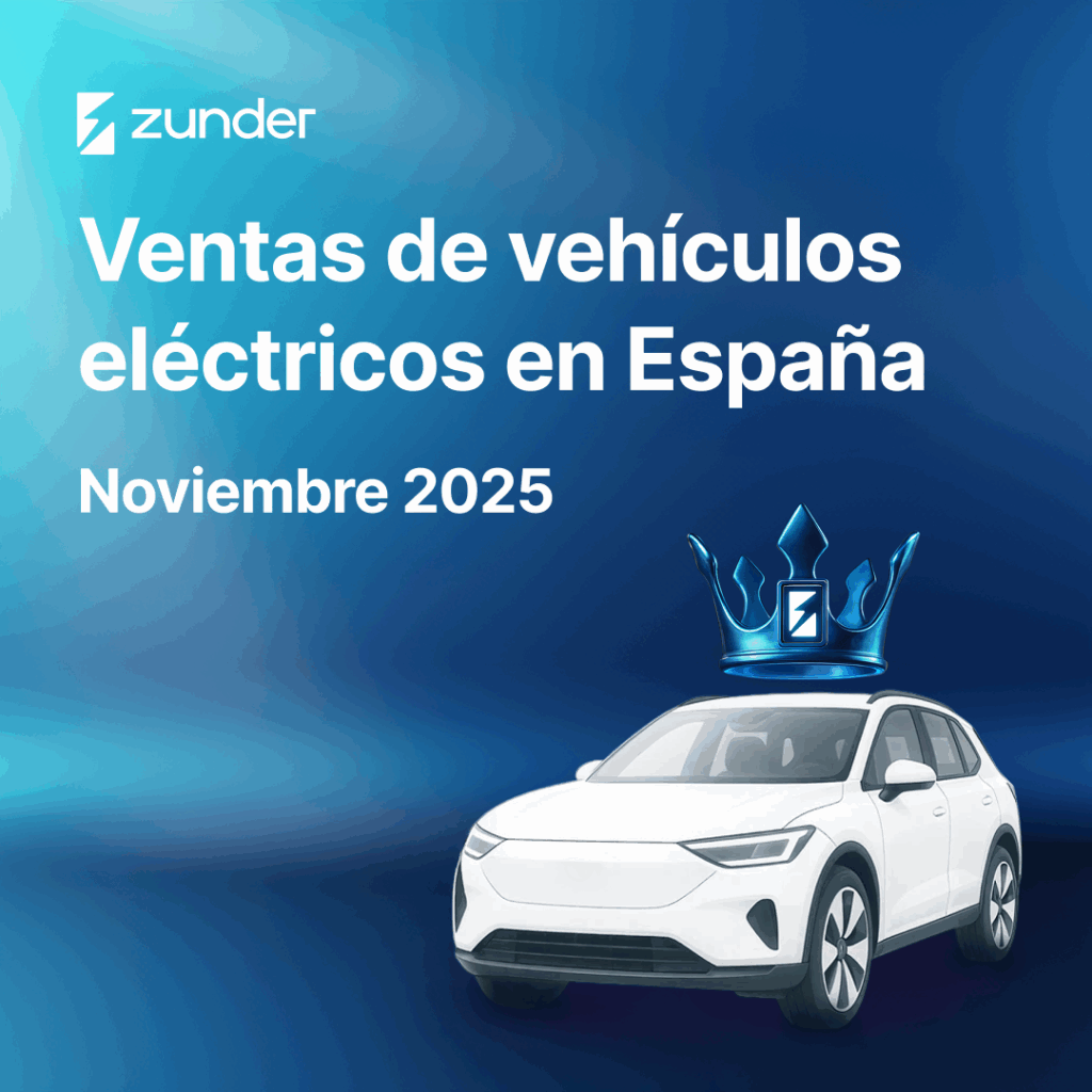 Ventas de Coches Eléctricos en España en Noviembre de 2025
