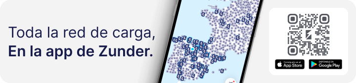 Descarga la APP de Zunder y carga tu coche donde quieras